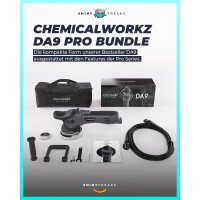 chemicalworkz Poliermaschinen Set DA9 Pro + Sonax + Zubehör
