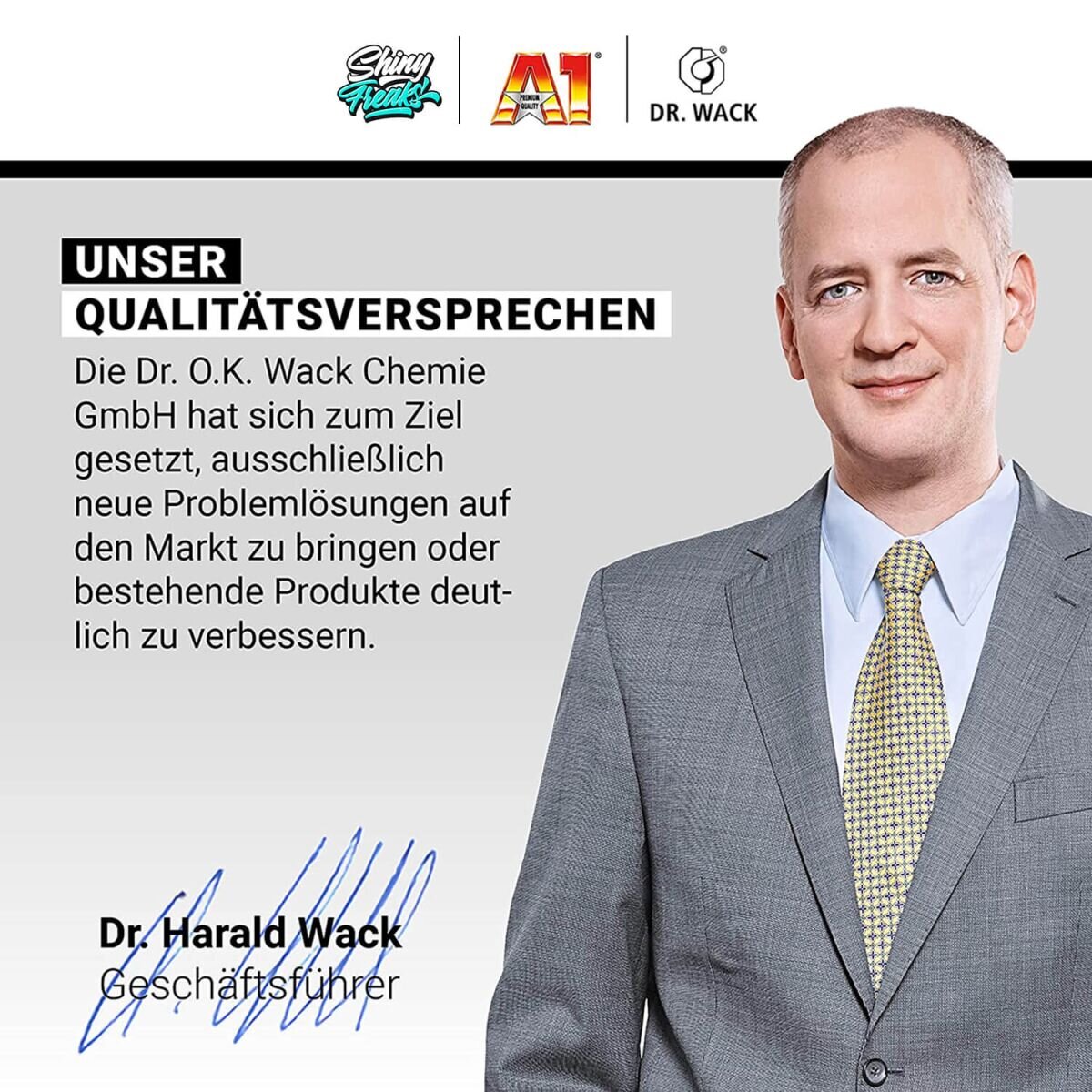 Dr. Wack A1 High End Spray Wax Lackversiegelung 500ml