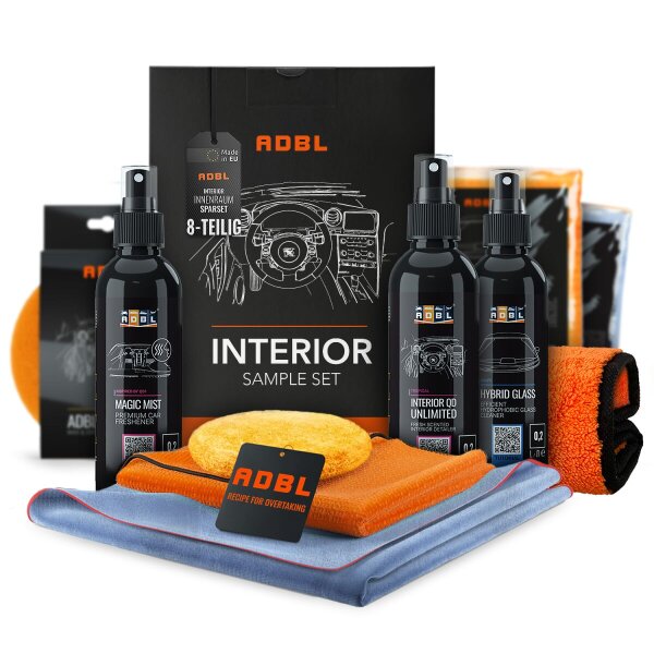ADBL Innenraum Set Interior Experience + Poliertuch (8-teilig)