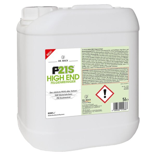Dr. Wack P21S High End Felgenreiniger 5L