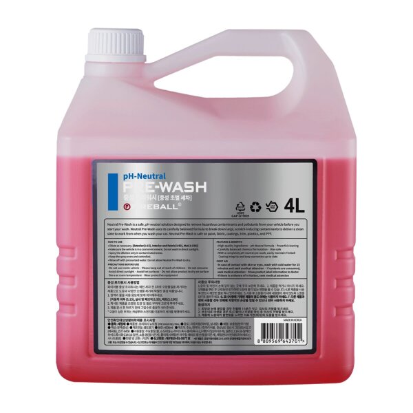Fireball PRE-WASH pH-Neutral Autoshampoo 4L