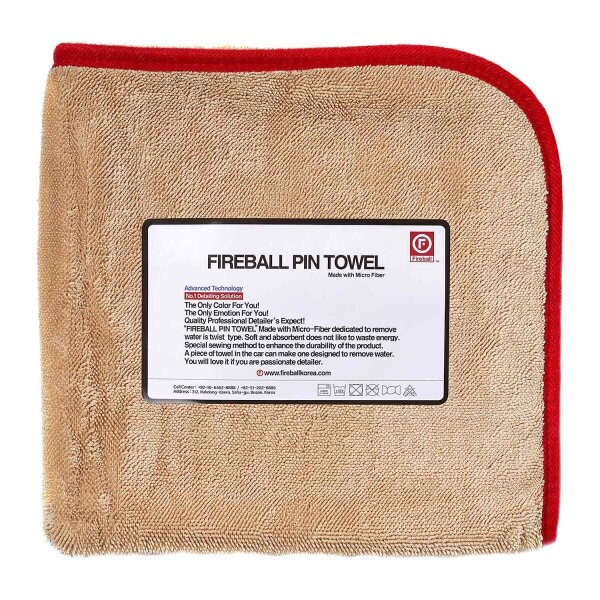 Fireball Pin Drying Towel Trockentuch 72x95cm