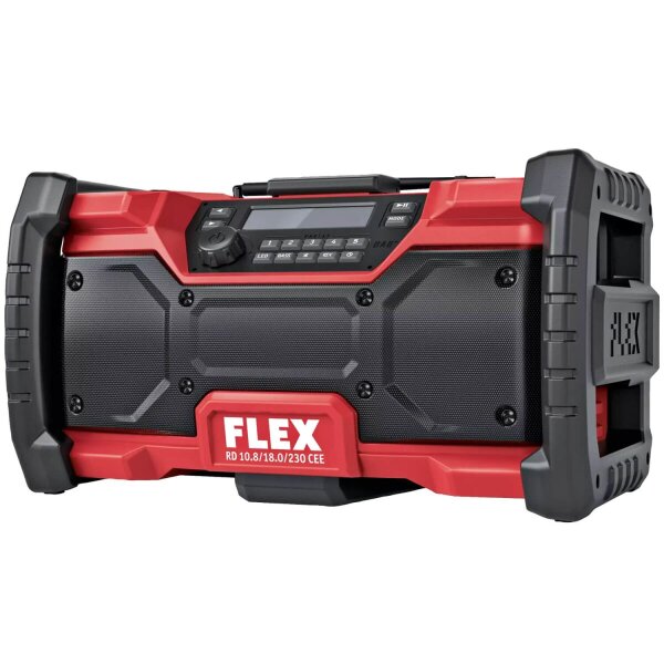 FLEX Digitales Akku-Baustellenradio RD 12/18/230