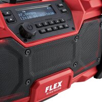 FLEX Digitales Akku-Baustellenradio RD 12/18/230