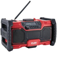 FLEX Digitales Akku-Baustellenradio RD 12/18/230