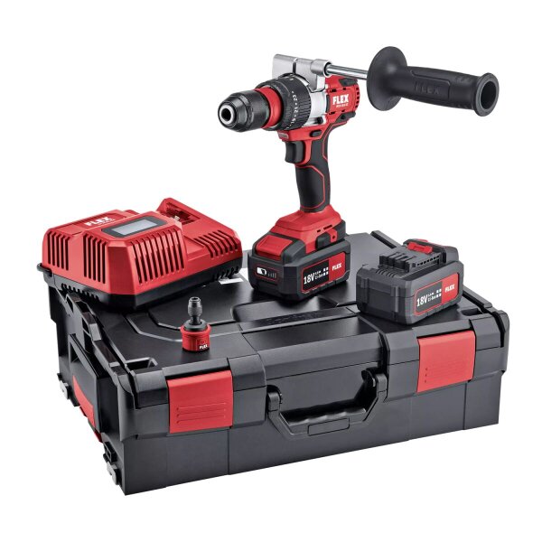 FLEX PD 2G 18.0-EC/5.0 Set - Akku Schlagbohrschrauber