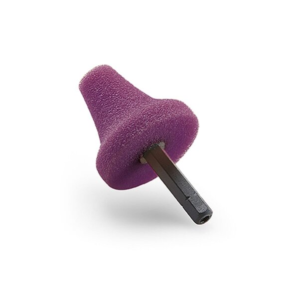 FLEX PK-V 35 HEX Medium Polierschwamm Kegel f&uuml;r die Flexible Welle 140 5er