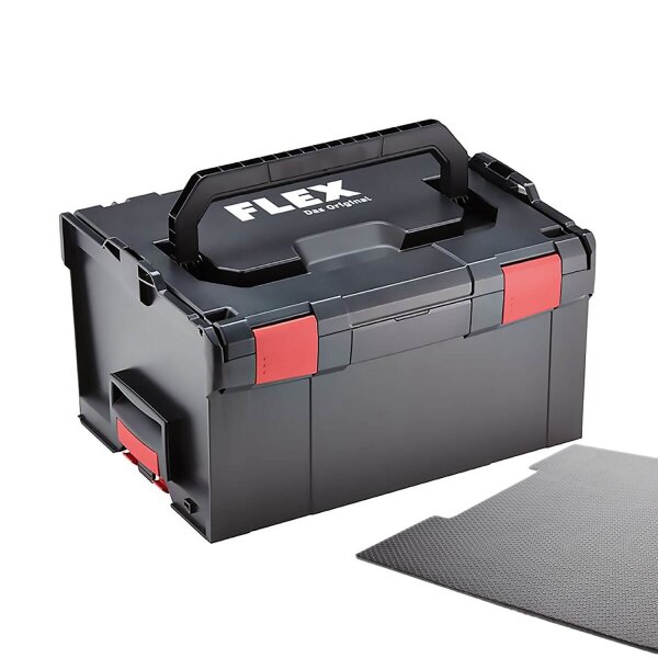 FLEX TK-L238 + TKE-AR238 Poliermaschinenkoffer mit Antirutscheinlage