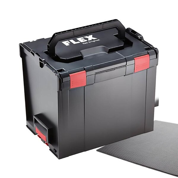 FLEX TK-L374 + TKE-AR374 Poliermaschinenkoffer mit Antirutscheinlage