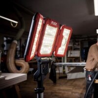 FLEX TL 4000 18.0/230 LED Akku-Baustrahler mit Stativ
