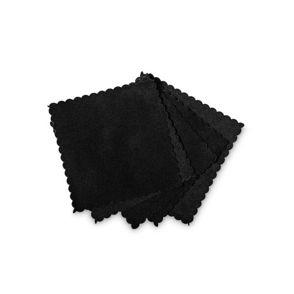FX Protect Randloses Suede Velourstuch 10&times;10 schwarz 10Stk.