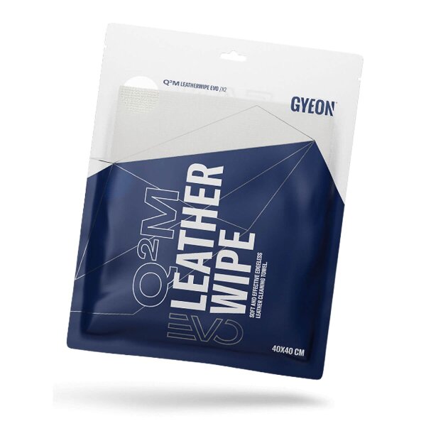 GYEON Q&sup2;M LeatherWipe EVO 40&times;40 2Stk.
