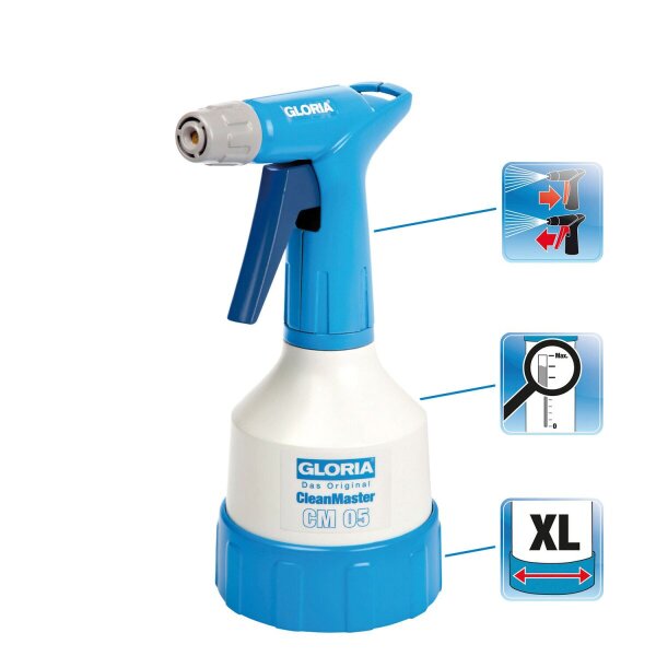 Gloria CleanMaster CM05 Feinspr&uuml;her 500ml