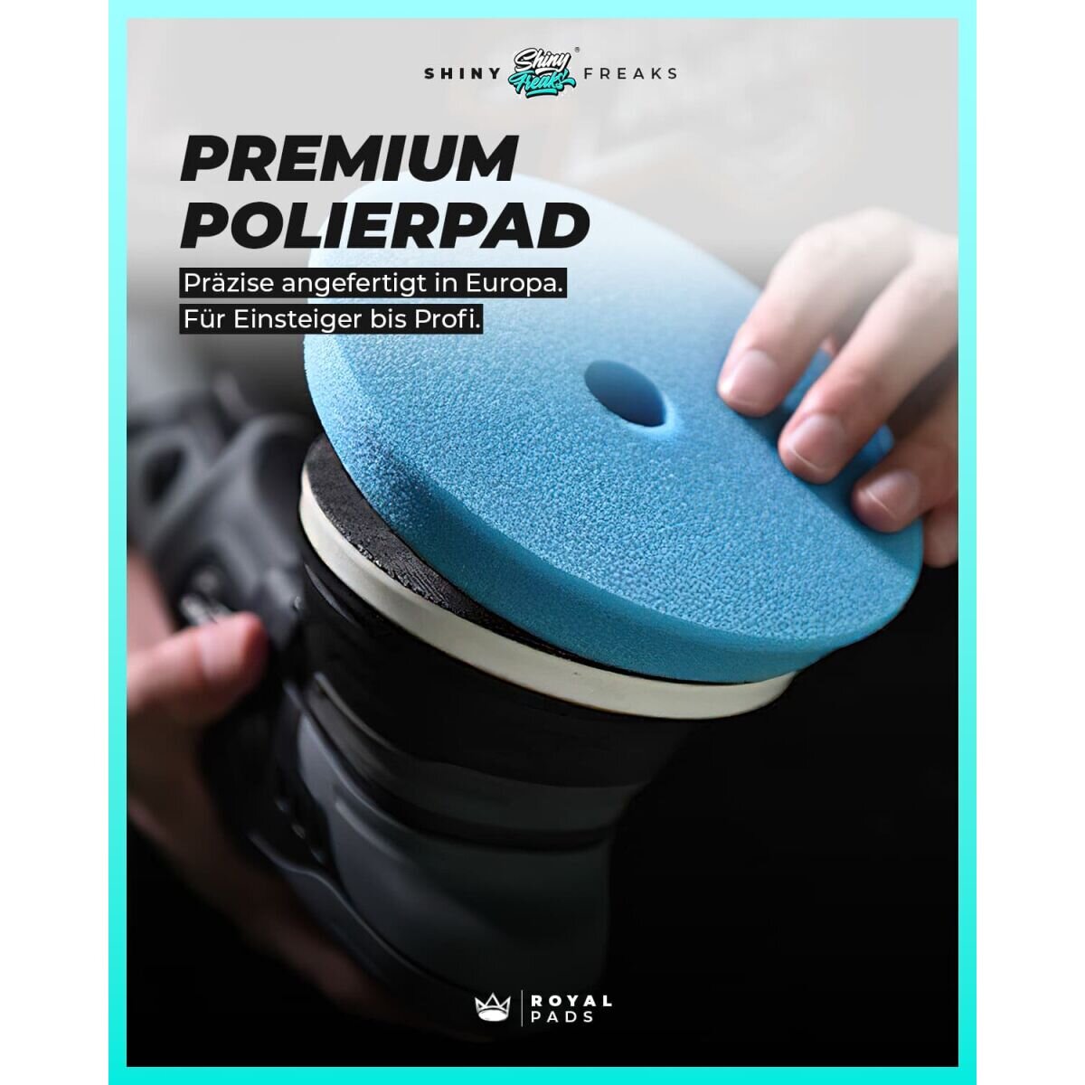 ADBL Politur Set 200ml + Ø125mm Polierpads (10-teilig)