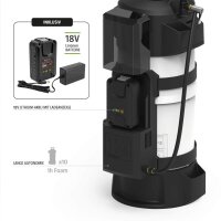 IK e Foam Pro 12 Schaumsprühflasche mit Kompressorventil 6L