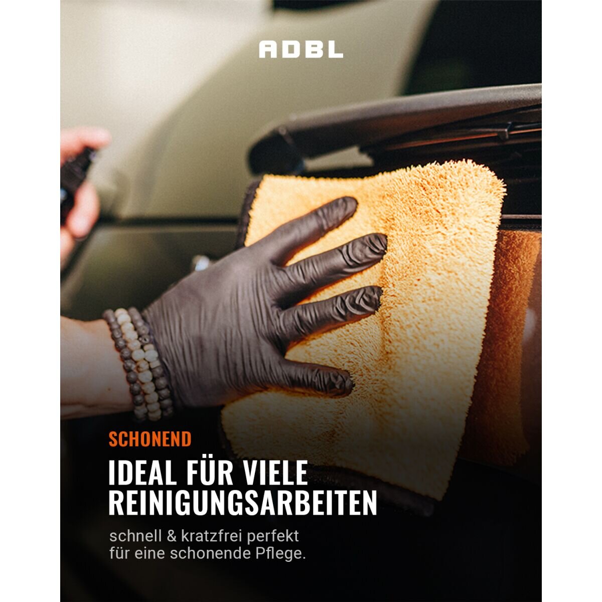 ADBL Puffy Towel Light Poliertuch 600GSM 41×41