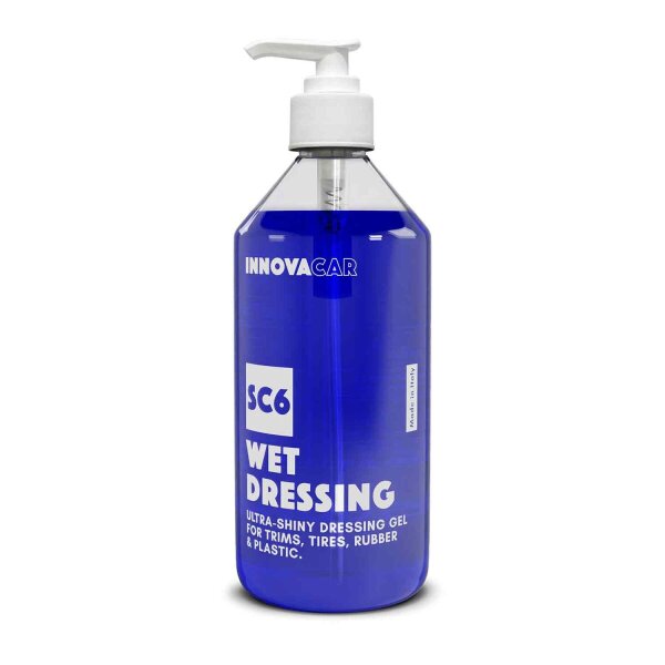 Innovacar SC6 Wet Dressing Kunststoff- &amp; Gummipflege 500ml