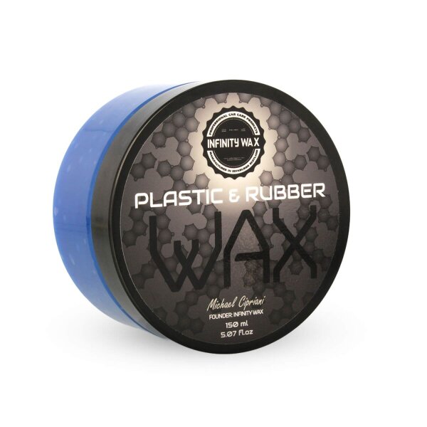 Infinity Wax Plastic &amp; Rubber Wax Gummi- &amp; Kunststoffpflegewachs 150ml