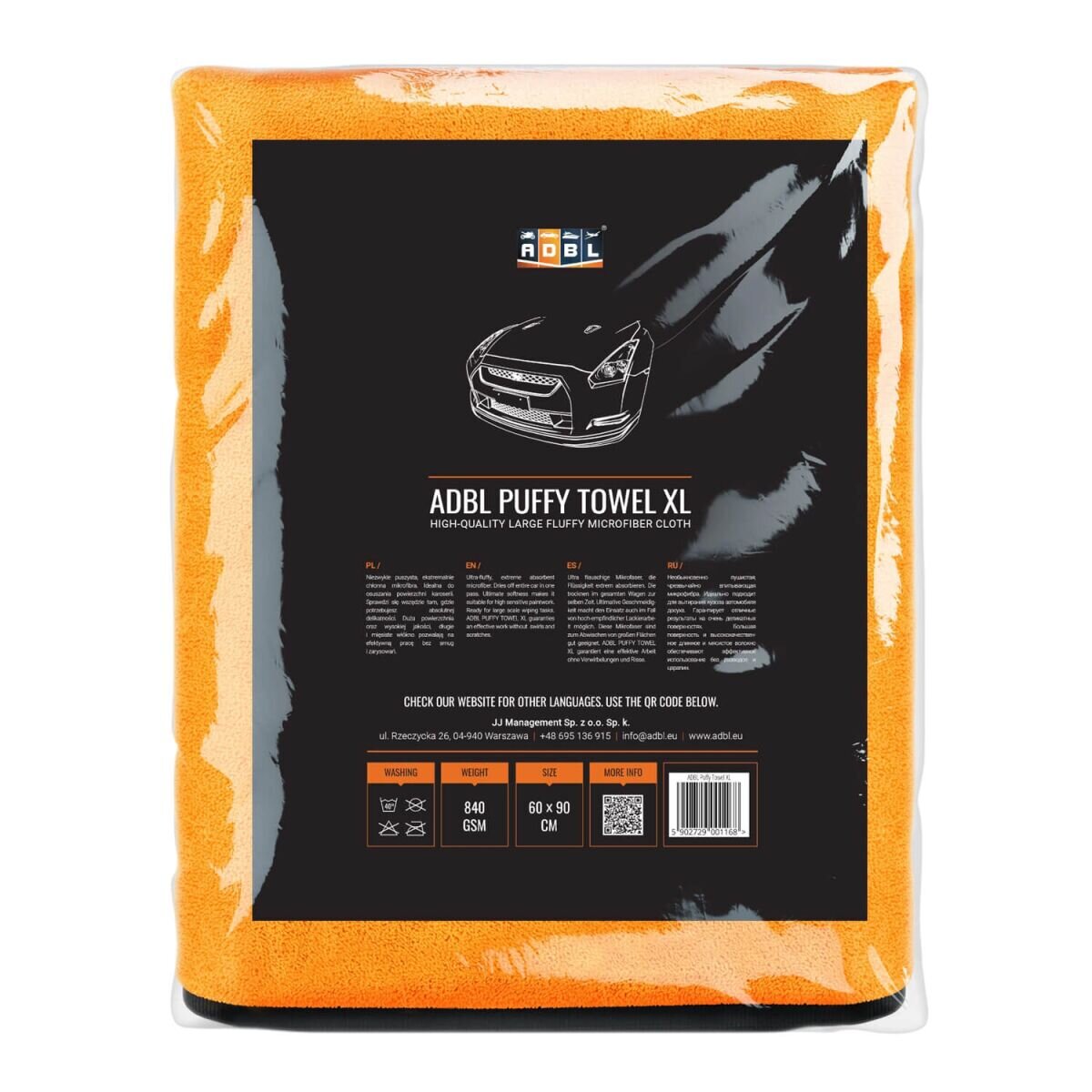 ADBL Puffy Towel XL Trockentuch 840GSM 60×90