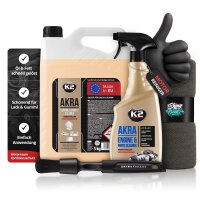K2 Akra Motorraumreiniger 5kg + 770ml + Zubehör...