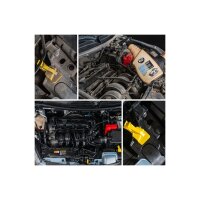 K2 Akra Motorraumreiniger 5kg + 770ml + Zubehör (5-teilig)