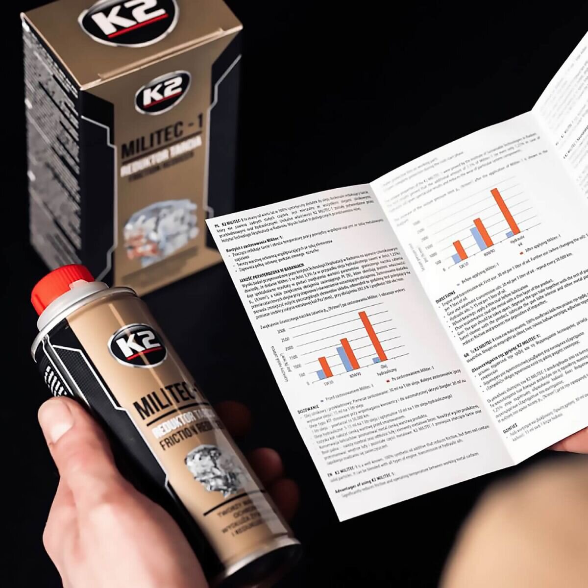 K2 Militec-1 Reibungsminderer 250ml