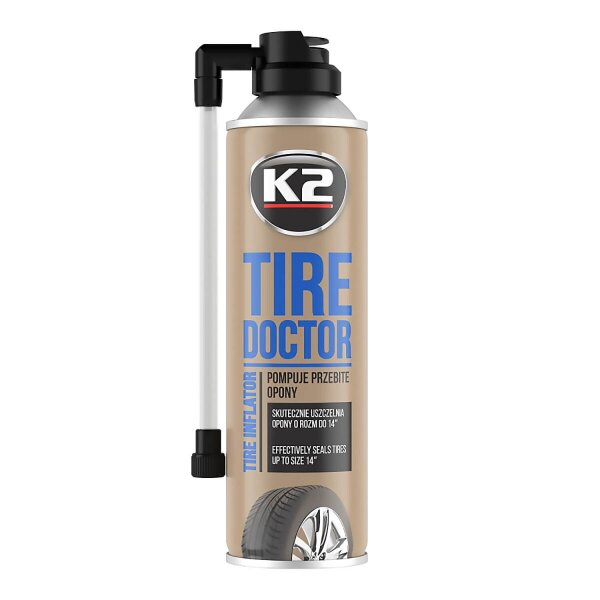 K2 TIRE DOKTOR Reifendichtmittel 400ml