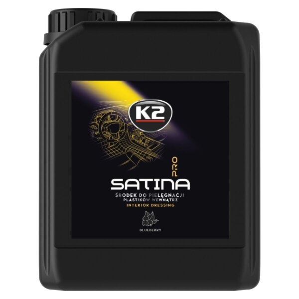 K2 PRO Satina Pro Interior Dressing Cockpitpflege 5L Blueberry