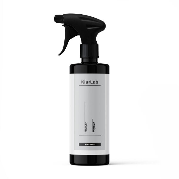 KiurLab Leerflasche mit Spr&uuml;hkopf schwarz 1L