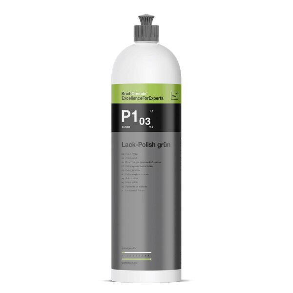 Koch Chemie Lack-Polish gr&uuml;n P1.03 Glanzpolitur 1L