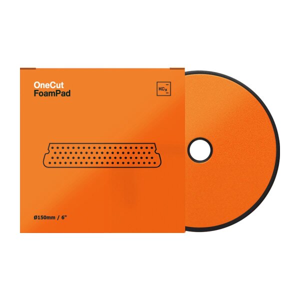 Koch Chemie One Cut Foam Pad Polierschwamm &Oslash;150mm Orange