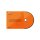 Koch Chemie One Cut Foam Pad Polierschwamm Ø76mm Orange