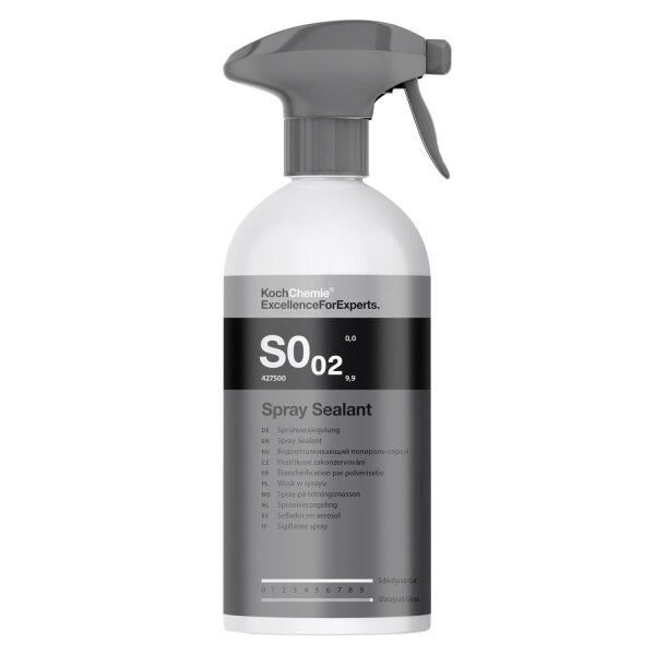 Koch Chemie Spray Sealant S0.02 High-End-Spr&uuml;hversiegelung 500ml