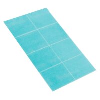 Kovax Tolecut Stick-On Schleifpapier P2500 blau 1 Bogen 8...