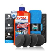 SONAX Politur Set XTREME Ceramic Polish All in One 500ml...