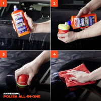 SONAX Politur Set XTREME Ceramic Polish All in One 500ml + P-Ball + Zubeh&ouml;r (6-teilig)