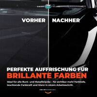 SONAX Politur Set Polish Wax Color Schwarz 500ml + P-Ball + Zubeh&ouml;r (6-teilig)