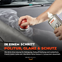 SONAX Politur Set Polish Wax Color Silber/Grau 500ml +...