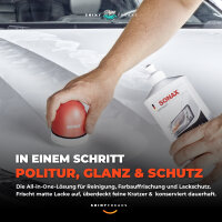 SONAX Politur Set Polish Wax Color Wei&szlig; 500ml +...