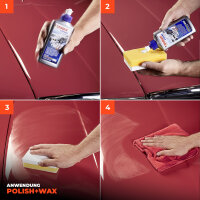 SONAX Politur Set XTREME Polish Wax 2 Hybrid NPT 500ml + P-Ball + Zubeh&ouml;r (6-teilig)