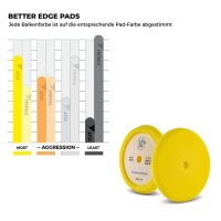 Lake Country Better Edge Polierschwamm Cutting gelb 175mm