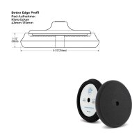 Lake Country Better Edge Polierschwamm Finishing schwarz 175mm