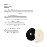 Lake Country Extra Cut Lammwoll-Pad fusselarm 150mm