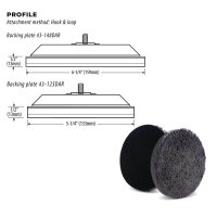 Lake Country Mikrofaser Cutting Pad blau 30mm