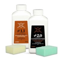 Ledermax Reinigungs- & Pflegeset stark/matt 250ml