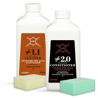 Ledermax Reinigungs- & Pflegeset stark/matt 500ml