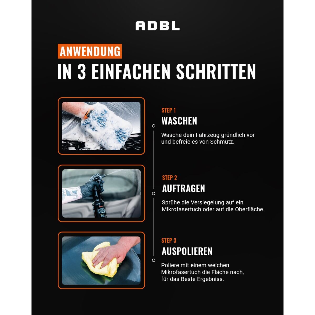 ADBL Speed QD Quick Detailer mit Canyon Trigger 1L