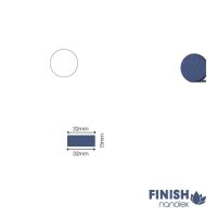 Nanolex Polierpad Finish 30mm dünn soft 5Stk.