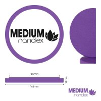 Nanolex Polierpad Medium 125mm dünn mittel 3Stk.