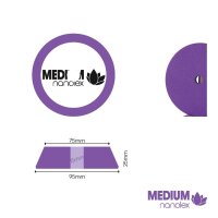 Nanolex Polierpad Medium DA 75mm mittel